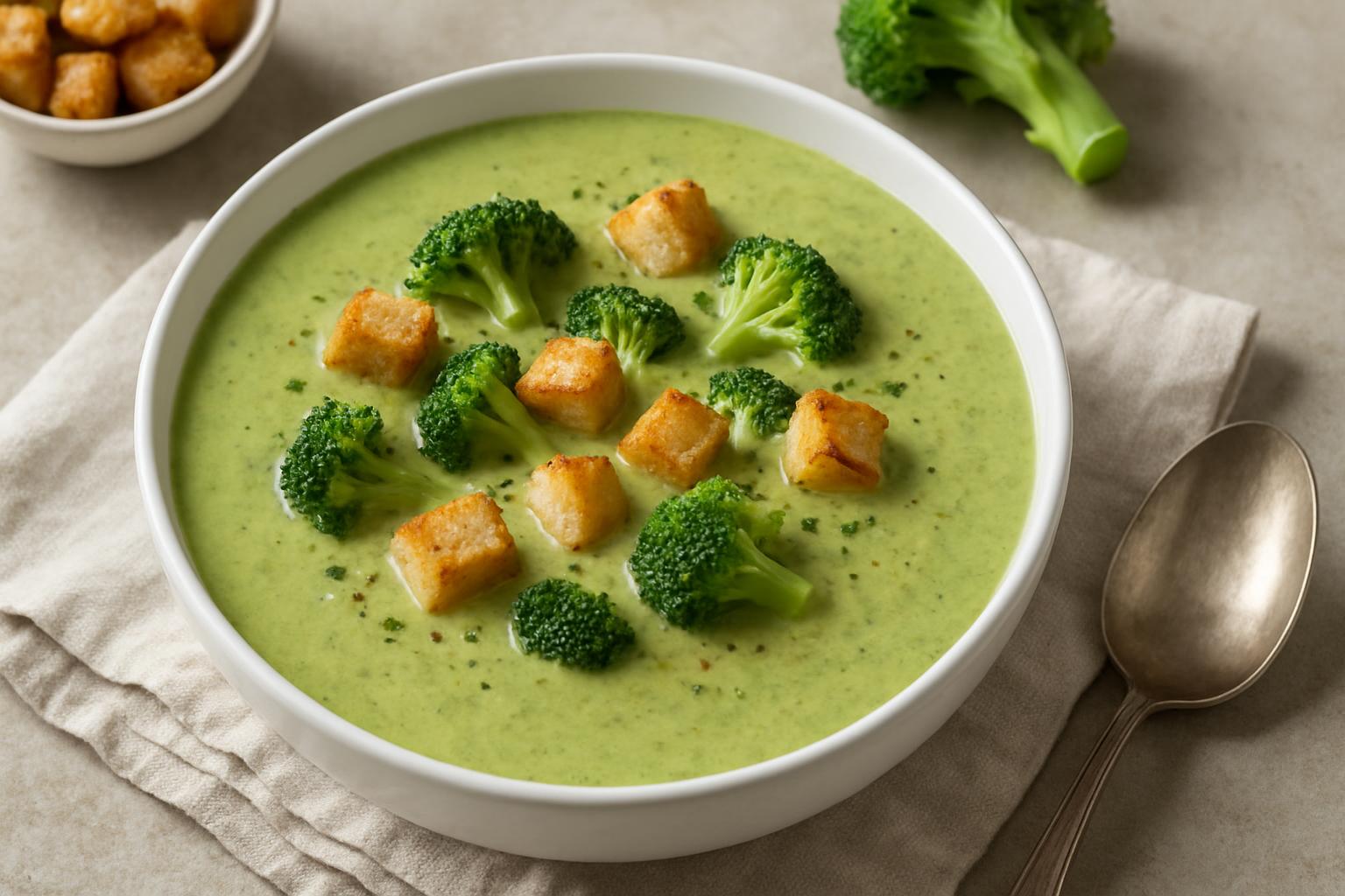 romige broccolisoep