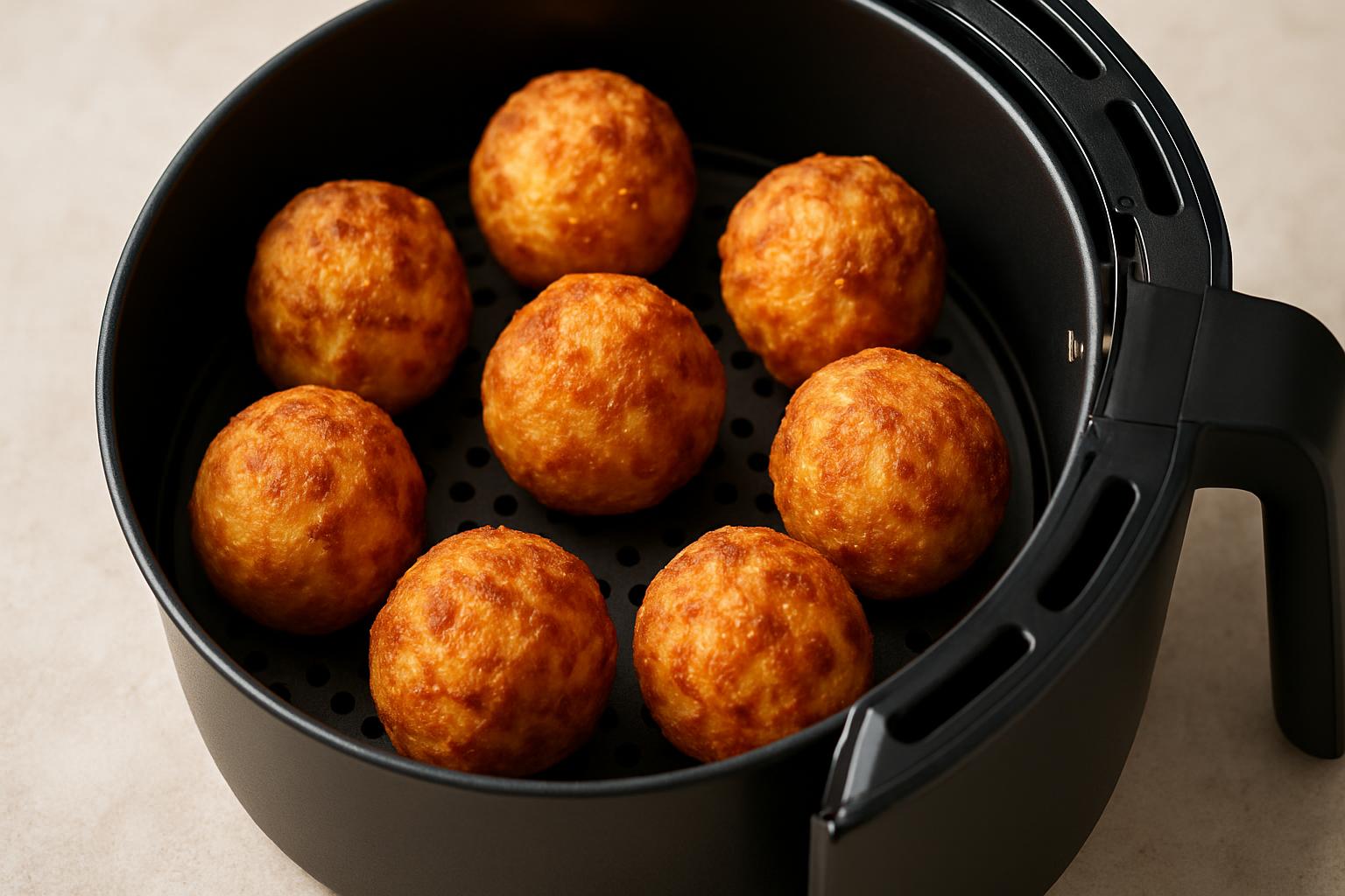 airfryer aardappelpuree balletjes